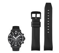 GGYTMQL Bandas de reloj de silicona de 22 mm para Tissot T120417 T120407 Cuarzo Dial Rubber Sport Men Ratio de vigilancia Implaz