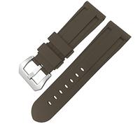 GGYTMQL Bandeo de goma Butterfly Banda de vigilancia de 24 mm 26 mm para Panerai Luminor sumergible Silicona Sport Sport Store