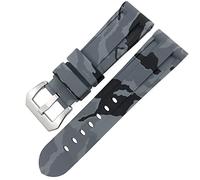 GGYTMQL Bandeo de goma Butterfly Banda de vigilancia de 24 mm 26 mm para Panerai Luminor sumergible Silicona Sport Sport Store