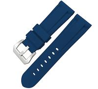 GGYTMQL Bandeo de goma Butterfly Banda de vigilancia de 24 mm 26 mm para Panerai Luminor sumergible Silicona Sport Sport Store