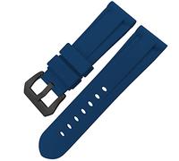 GGYTMQL Bandeo de goma Butterfly Banda de vigilancia de 24 mm 26 mm para Panerai Luminor sumergible Silicona Sport Sport Store