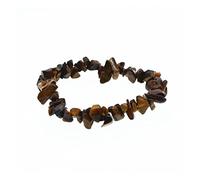 GGYTMQL Brazalete de encanto Cristal natural AGATE RED AMETISTA TIGER's Eye Lapis Lapis LAZULI Turquesa Strand Strand Pulseras para mujeres Joyas de moda (Tamaño: Cristal verde)