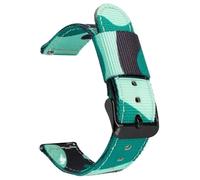 GGYTMQL Camuflage Nylon Watch Strap 18 mm 20 mm 22 mm 24 mm universal de liberación rápida Sports Smart Watch Strap
