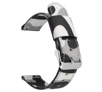 GGYTMQL Camuflage Nylon Watch Strap 18 mm 20 mm 22 mm 24 mm universal de liberación rápida Sports Smart Watch Strap