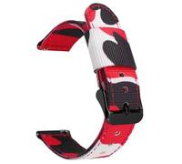 GGYTMQL Camuflage Nylon Watch Strap 18 mm 20 mm 22 mm 24 mm universal de liberación rápida Sports Smart Watch Strap