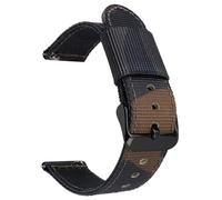 GGYTMQL Camuflage Nylon Watch Strap 18 mm 20 mm 22 mm 24 mm universal de liberación rápida Sports Smart Watch Strap