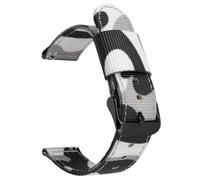 GGYTMQL Camuflage Nylon Watch Strap 18 mm 20 mm 22 mm 24 mm universal de liberación rápida Sports Smart Watch Strap