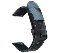 GGYTMQL Camuflage Nylon Watch Strap 18 mm 20 mm 22 mm 24 mm universal de liberación rápida Sports Smart Watch Strap