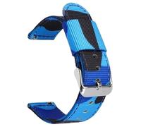 GGYTMQL Camuflage Nylon Watch Strap 18 mm 20 mm 22 mm 24 mm universal de liberación rápida Sports Smart Watch Strap