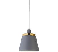 GGYTMQL Candelier Modern Macaron Color Chandeliers Simple E27 Base Posting Light Decoración Minimalista Techo Coste de Techo - Lámpara Colgante de Moda P (Azul)