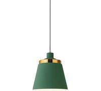 GGYTMQL Candelier Modern Macaron Color Chandeliers Simple E27 Base Posting Light Decoración Minimalista Techo Coste de Techo - Lámpara Colgante de Moda P (Azul)