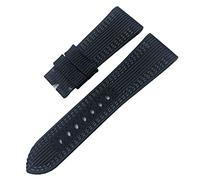 GGYTMQL Canvas+Cuero Sport Watch Band, para luminor Sumergible Pam 24 mm de 26 mm, Correa de Reloj de Tela de Nylon para Accesorios de reemplazo de 22/24 mm
