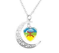 GGYTMQL Collar Cadena Colgante Hombres Mujeres Joyas Collar en Forma de corazón para Mujeres