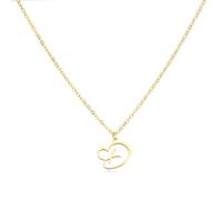 GGYTMQL Collar Cadena Colgante Hombres Mujeres Joyería Collar para Mujeres Joyas