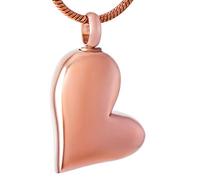 GGYTMQL Collar Colgante Memorial conmemorativo Urna Collar Kit de llenado para la cremación de la urna Collar Colgante Souvenirs