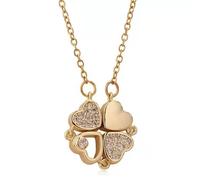 GGYTMQL Collar con colgante de cadena para hombre y mujer, joyería en forma de corazón, cadena de cumpleaños para novia