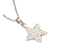 GGYTMQL Collar de Accesorios para Mujeres, joyería de Collar Colgante de Estrellas clásicas, Collar de Sol y Luna, Collar Sol y Luna