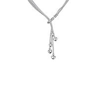 GGYTMQL Collar de Cadena de Serpientes de Cinco corazón para Mujeres Joyas de Fiesta de Compromiso de Bodas
