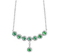 GGYTMQL Collar de Jade Natural de Oro de 14k, Collar Colgante de moissanite día de la Madre y el día de la Madre para Madre, Esposa y Novia