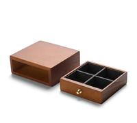 GGYTMQL Collar Organizador de Madera Soporte de Anillo de Madera Pendientes Cabello de Almacenamiento Pulsero Cajero de Almacenamiento Cajero de Almacenamiento Joya de Joya Creativa Joyería de
