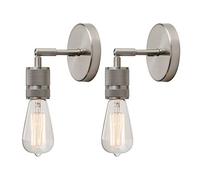 GGYTMQL Conjunto de 2 Accesorios de lámpara de Pared Antigua de Pared de Pared Vintage Arriba/Abajo, lámpara de Edison de Polvo de Pared para Cocina, salón, Comedor, Dormitorio, Bar, restaurantes,