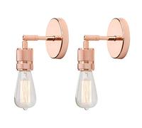 GGYTMQL Conjunto de 2 Accesorios de lámpara de Pared Antigua de Pared de Pared Vintage Arriba/Abajo, lámpara de Edison de Colina para la Cocina, salón, Comedor, Dormitorio, Bar, restaurantes,