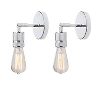 GGYTMQL Conjunto de 2 Accesorios de lámpara de Pared Antigua de Pared de Pared Vintage Arriba/Abajo, lámpara de Edison de Colina para la Cocina, salón, Comedor, Dormitorio, Bar, restaurantes,