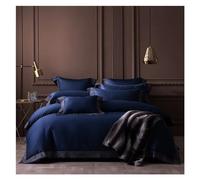 GGYTMQL Conjunto de Ropa de Cama de Cuatro Piezas Bordado Bordado de Cama Bedlinen King King Tamaño de Reina Lino 600TC Egipto Algodón Dededed Bucal