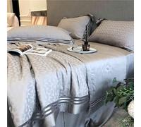 GGYTMQL Controlador Ultra Soft, Juego de 4 Piezas: edredón de Tencel de enfriamiento con Almohadas Acolchadas, sábanas/Hojas Ajustadas, edredones fríos para durmientes Calientes B -200 * 230cm (3)