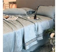 GGYTMQL Controlador Ultra Soft, Juego de 4 Piezas: edredón de Tencel de enfriamiento con Almohadas Acolchadas, sábanas/Hojas Ajustadas, edredones fríos para durmientes Calientes B -200 * 230cm (3)