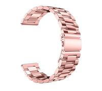 GGYTMQL Correa de reemplazo de la banda de metal de acero inoxidable Pulsera de reloj inteligente Unisex16mm18mm20mm22mm