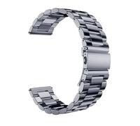 GGYTMQL Correa de reemplazo de la banda de metal de acero inoxidable Pulsera de reloj inteligente Unisex16mm18mm20mm22mm