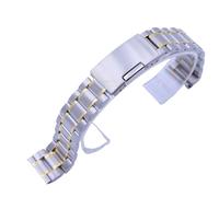 GGYTMQL Correa de reloj de metal de liberación rápida de acero de acero inoxidable universal adecuada para correas tradicionales e inteligentes de relojes