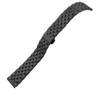 GGYTMQL Correa de reloj de metal universal Matretería Smartwatch Banda de reemplazo curvado Correa de reloj de acero inoxidable