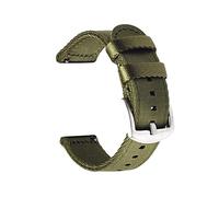 GGYTMQL Correa de Reloj de Nylon Correa de liberación rápida Correa de Seguridad Banda de Reloj de Nylon 18 mm 20 mm 22 mm 24 mm Ligero Ligero Correas de Reloj Transpirable Correa /22 mm/Azul-S