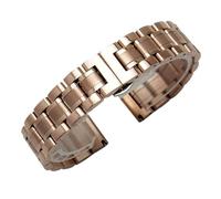 GGYTMQL Correa de reloj de reemplazo de metal universal Cadena de brazalete inteligente 12 mm 14 mm 15 mm 16 mm 17 mm 18 mm 20 mm 22 mm 23 mm