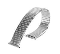 GGYTMQL Correa de reloj elástica de metal 12 mm 14 mm 16 mm 18 mm 20 mm Expansión de estiramiento Banda de reloj de acero inoxidable Hombres Accesorios de pulsera para mujeres