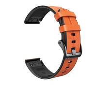 GGYTMQL Correa de Reloj Inteligente de 22/26 mm para 7 7X 6 6X Pro 5X 5 más 3hr 935 945 Band Silicona Pulsera Correa/Silicona Naranja/d2 mk2i Enduro