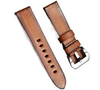 GGYTMQL Corturas de reloj de lanzamiento rápido de cuero para accesorios de reemplazo de relojes marrones