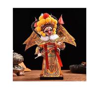 GGYTMQL Decoración de Escritorio de Mesa Beijing Decoración Beijing Opera Facial Mask Caracteres Beijing Opera Doll Doble Pequeño Regalo de Estatua de Estilo Chino (Color: 11)