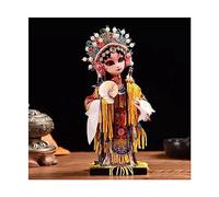 GGYTMQL Decoración de Escritorio de Mesa Beijing Decoración Beijing Opera Facial Mask Caracteres Beijing Opera Doll Doble Pequeño Regalo de Estatua de Estilo Chino (Color: 11)