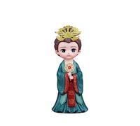 GGYTMQL Decoración de Escritorio de Mesa Estilo Chino Decoraciones Antiguas China-Chic Palacio Joven y Joven académico Personaje Pareja de Regalos de Boda duñón Adorno (Color: f)