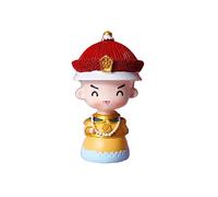 GGYTMQL Decoración de Escritorio de Mesa Estilo Chino Souvenir Creatividad Lindo Emperador Reina Palacio muñeca Sala de Estar Comedor decoración de la Mesa decoración del Pastel del Adorno (Color: