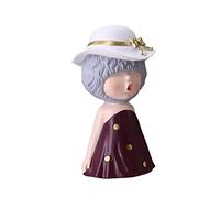 GGYTMQL Decoración de Escritorio de Mesa Figura Estatua de Figura niña pequeña con Sombrero decoración Abstracta decoración Adornada Moderna Decoraciones caseras para el Estudio de la habitación del