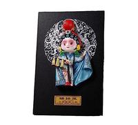 GGYTMQL Decoración de Escritorio de Mesa Sichuan ópera Maquillaje Facial decoración de decoración de muñecas Beijing ópera Maquillaje Facial Colgante de muñecas Chinoiserie sichuan Regalos Sala de