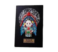 GGYTMQL Decoración de Escritorio de Mesa Sichuan ópera Maquillaje Facial decoración de decoración de muñecas Beijing ópera Maquillaje Facial Colgante de muñecas Chinoiserie sichuan Regalos Sala de