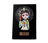 GGYTMQL Decoración de Escritorio de Mesa Sichuan ópera Maquillaje Facial decoración de decoración de muñecas Beijing ópera Maquillaje Facial Colgante de muñecas Chinoiserie sichuan Regalos Sala de