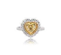 GGYTMQL Diamante de carbono Anillo de boda de moissanite para mujeres 925 joyas de damas de plata