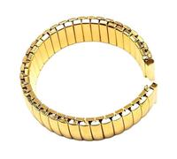 GGYTMQL Expansión elástica de acero inoxidable Expansión Metal Watchband Men Women Reemplace la pulsera