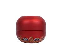 GGYTMQL Funeral Urna Cenizas para Adultos, pequeñas urnas de cremación para Mascota, Recuerdo de Metales para Perros y Gatos, urna de entierro en casa o Cementerio/Rojo